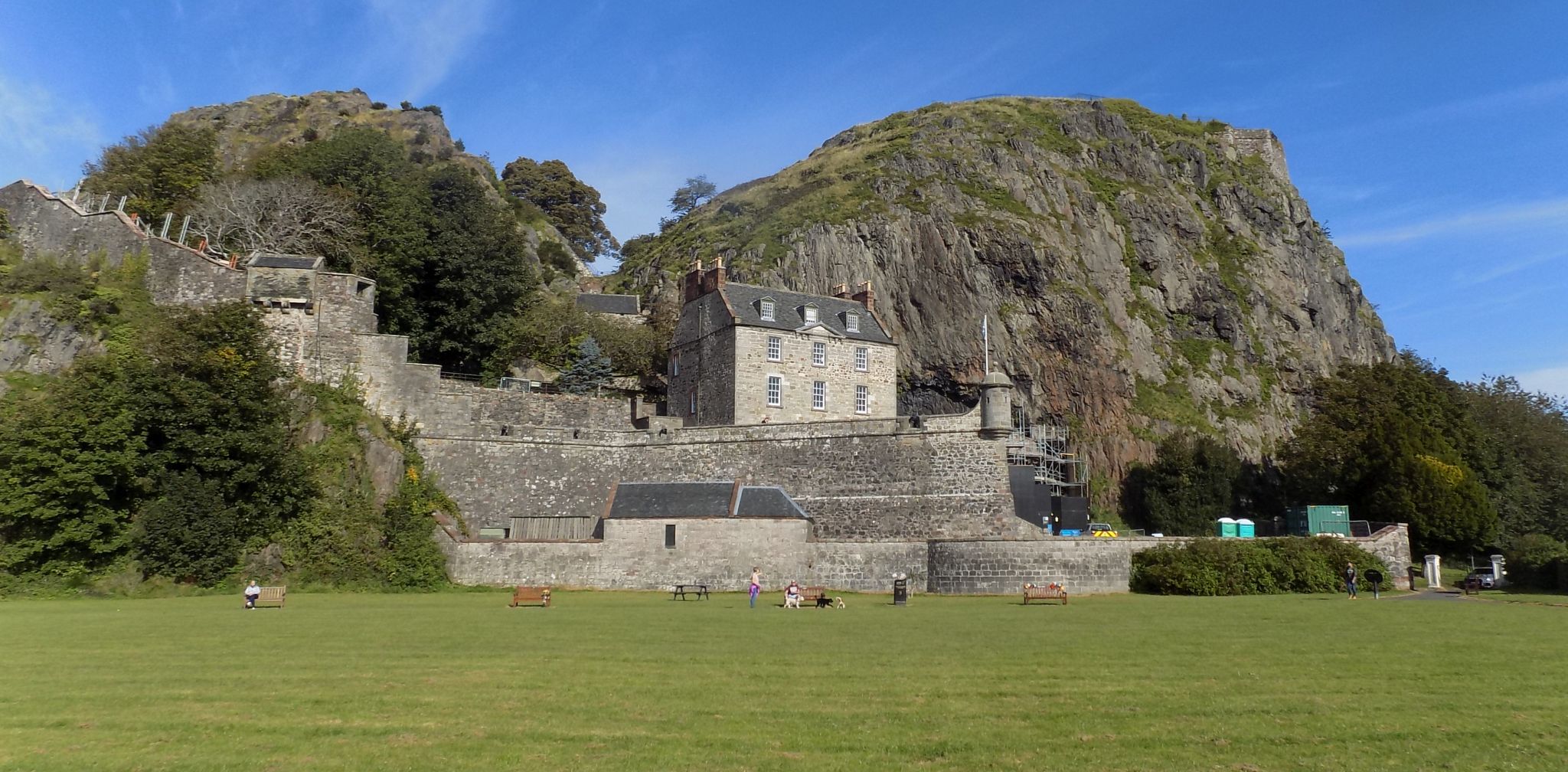 The Castle on Dumbarton Rock