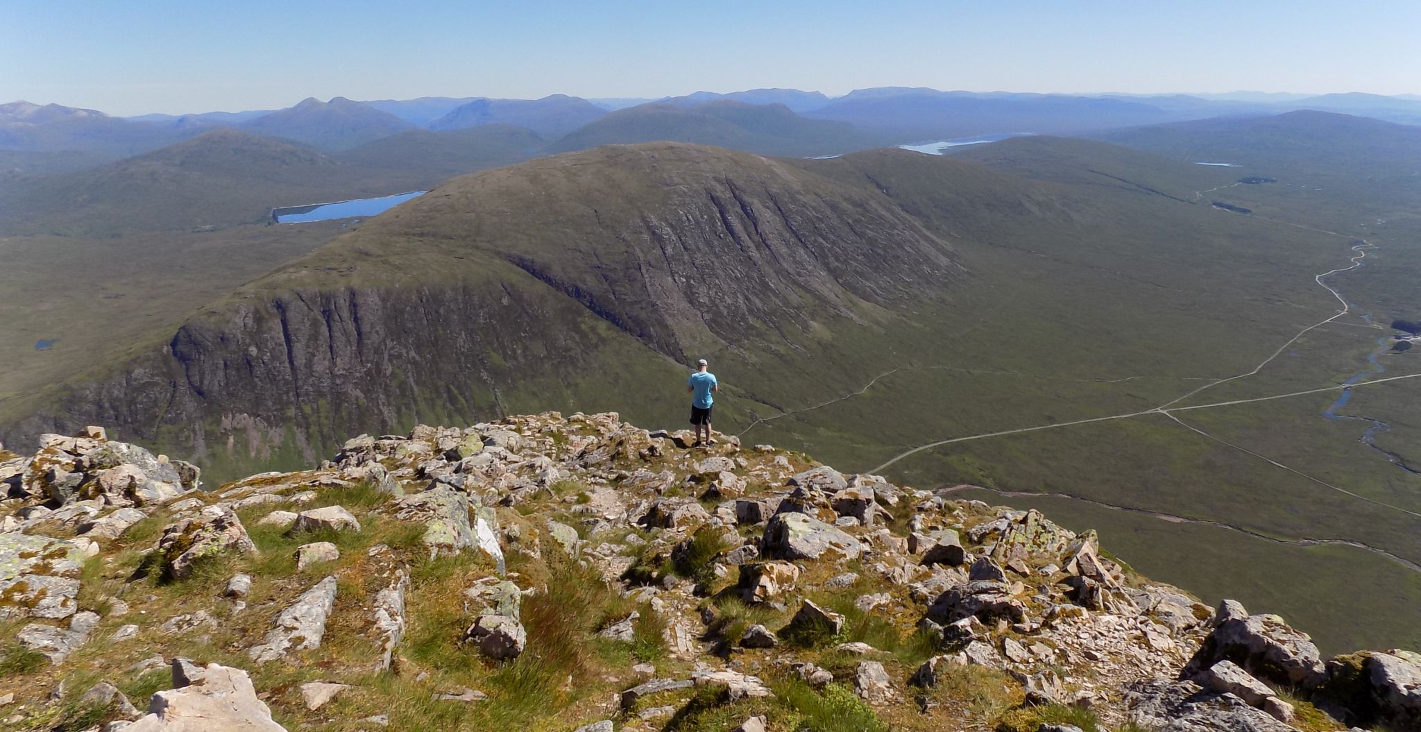 Beinn a Chrulaiste from Buachaille Etive Mor