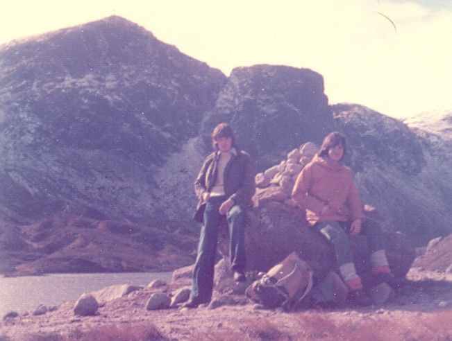 Beinn Mheadhoin from Loch Avon in the Cairngorms