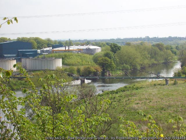 River Clyde near Daldowie Crematorium