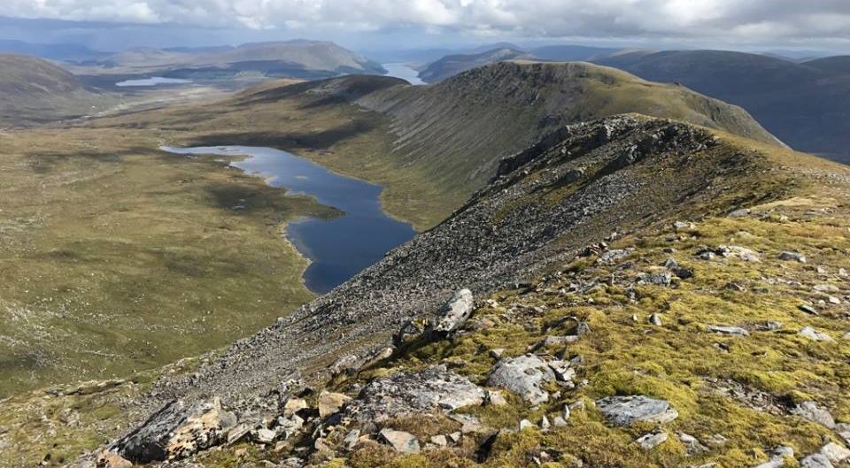 Beinn Bheoil from Ben Alder