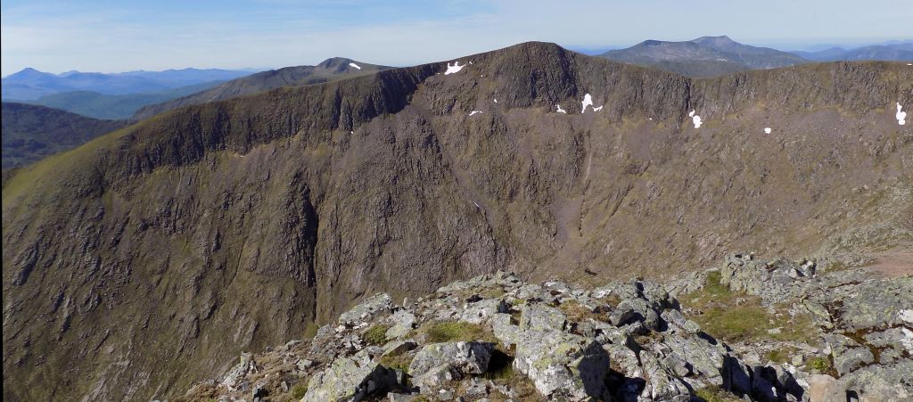 Clach Leathad from Meall a' Bhuiridh