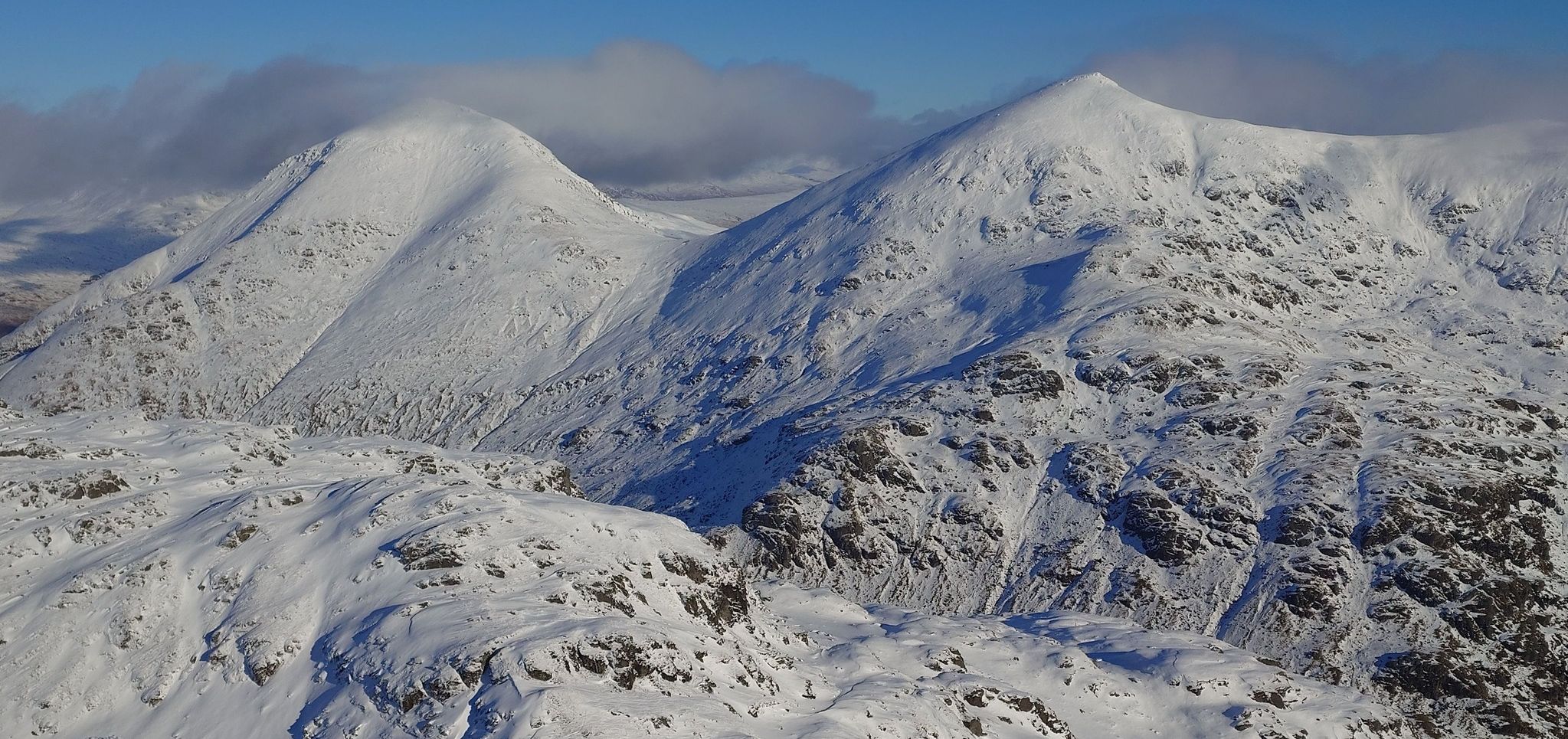 Ben More and Stob Binnein from Cruach Ardrain