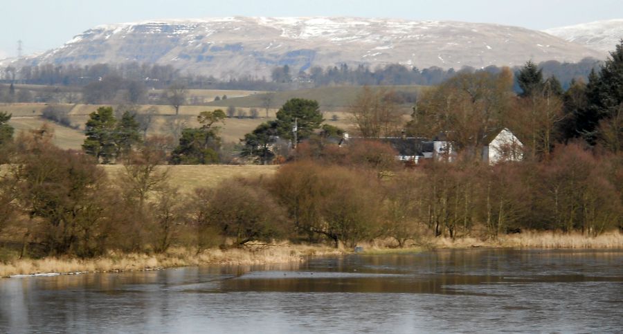 Milngavie and Kilpatrick Hills from Baldernock Road