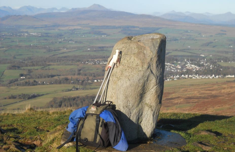 Ben Lomond from Dumgoyne and the Campsie Fells