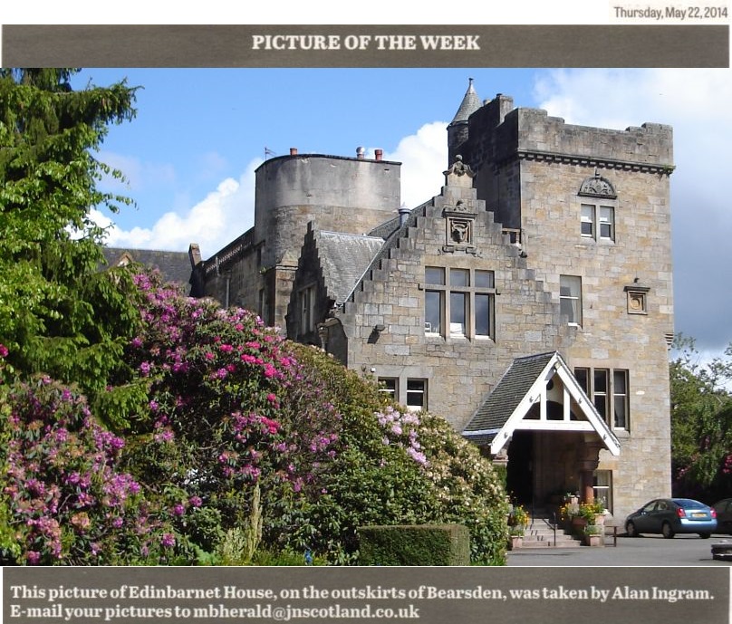 Edinbarnet House in Old Kilpatrick near Bearsden