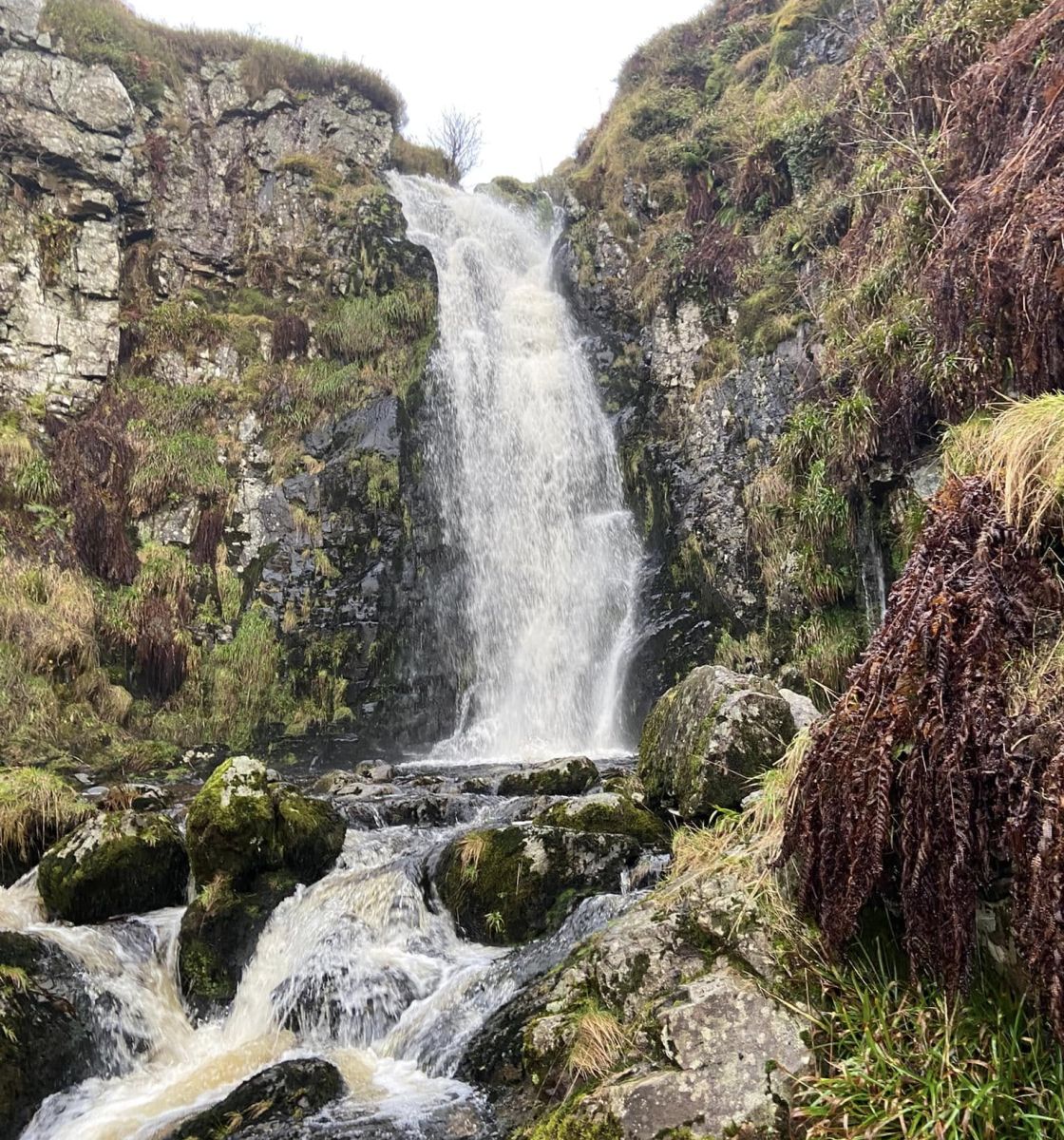 Waterfall in Fin Glen