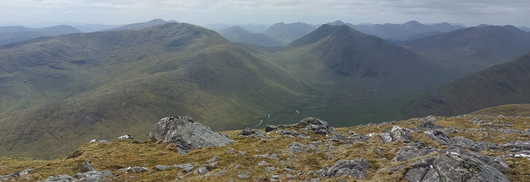 Hills of Knoydart to the south of Gairich