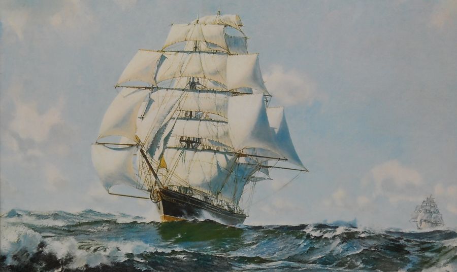 Cutty Sark - sister ship of the Carrick