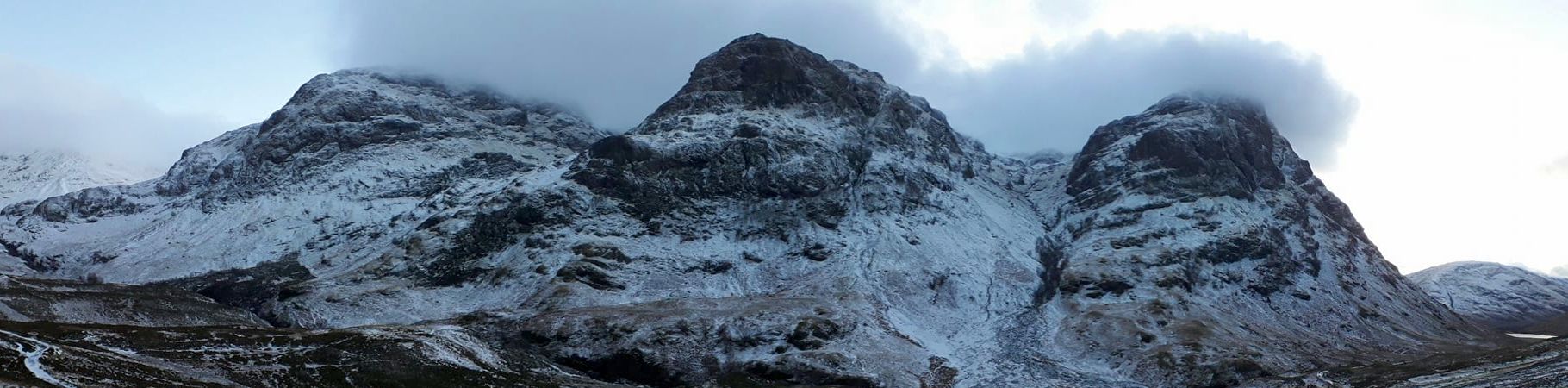 Three Sisters of Glencoe - Beinn Fhada, Gearr Aonach and Aonach Dubh