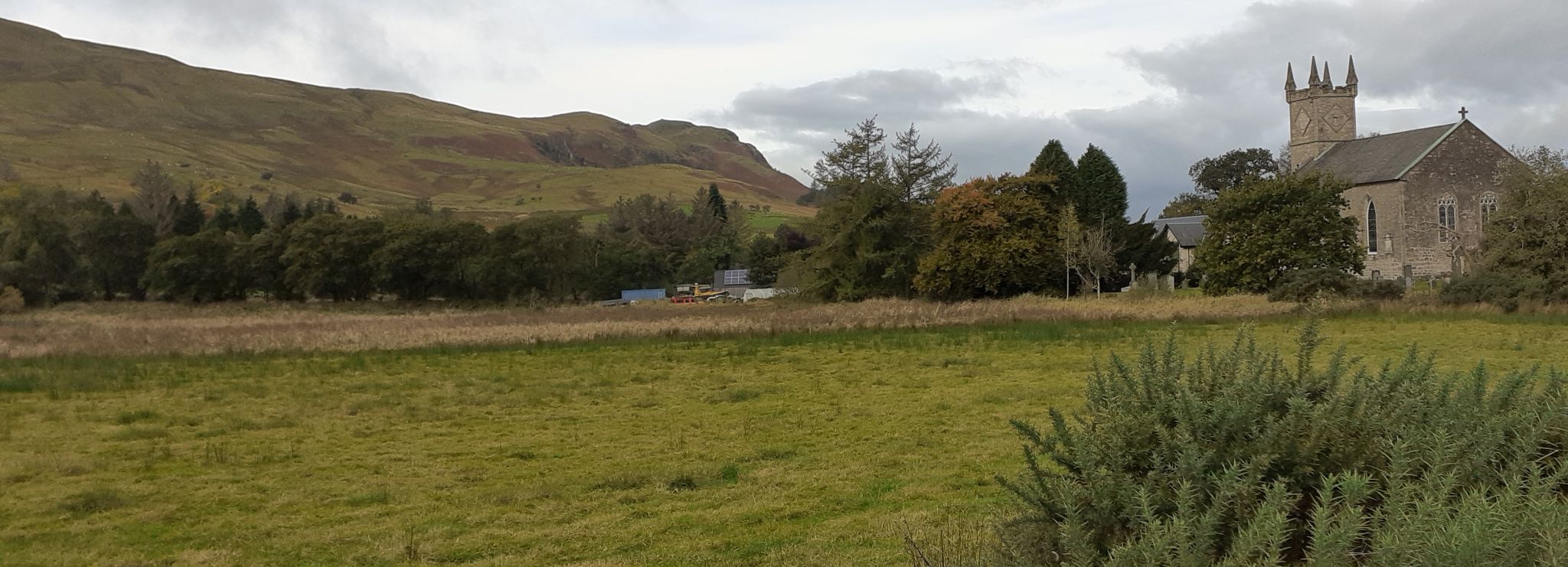 Campsie Fells above Fintry