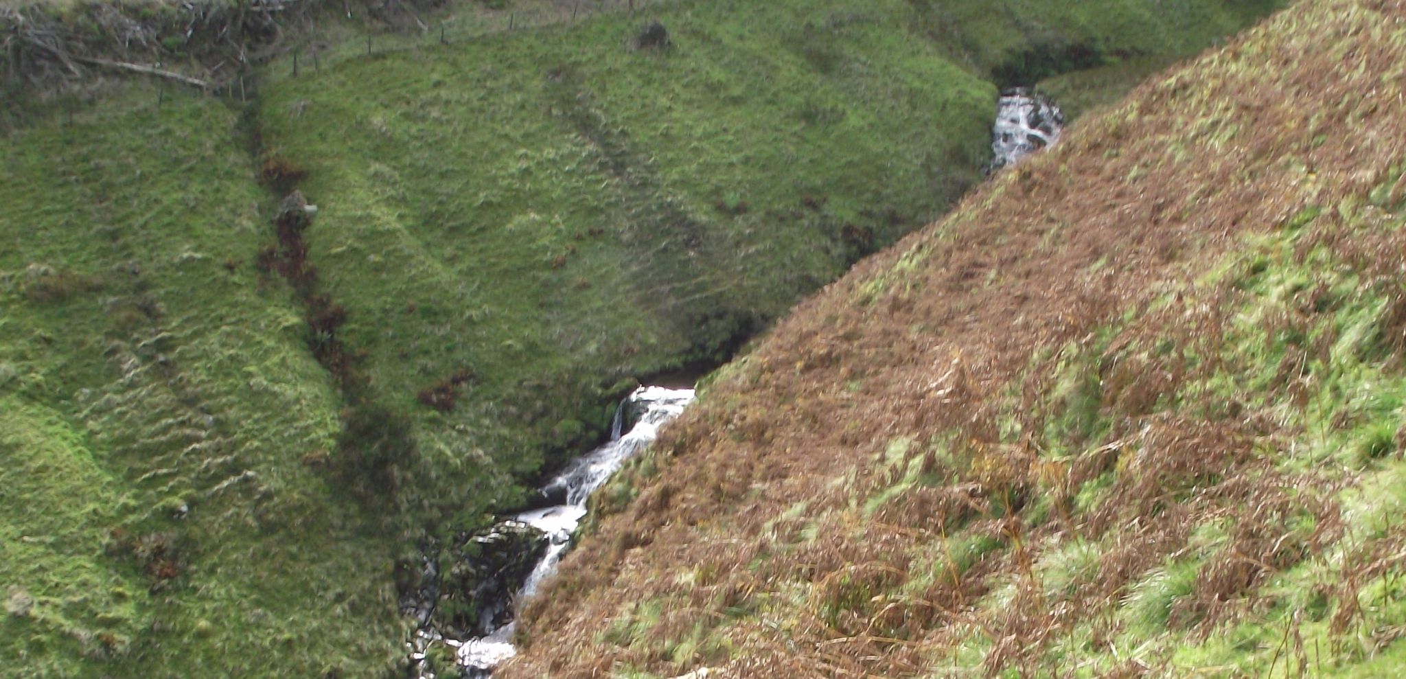 Waterfalls on Gonachan Burn