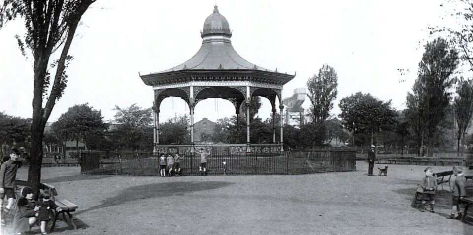 Bandstand in Elder Park in Govan