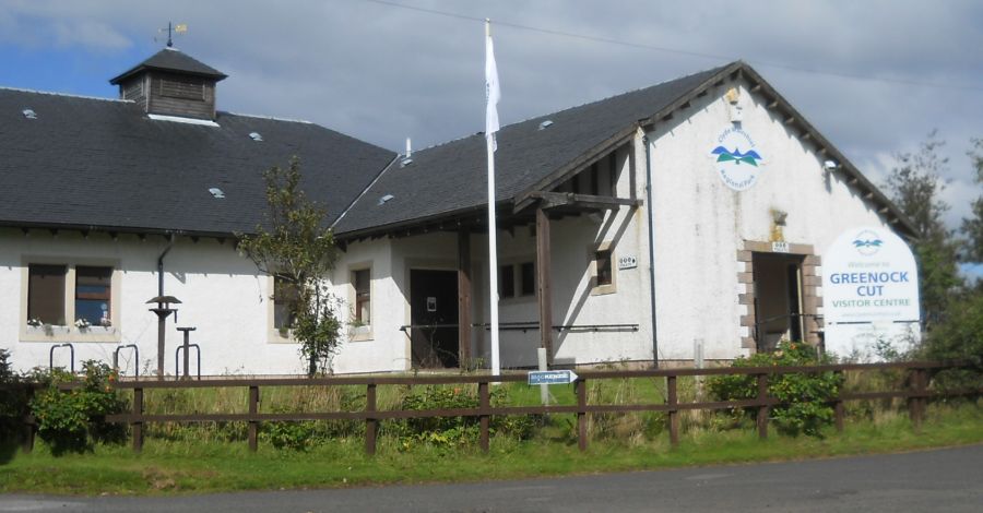 Greenock Cut ( Cornalees ) Visitor Centre in Clyde Muirshiel Park