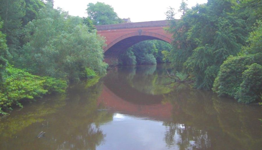 Bridge over River Kelvin in Glasgow