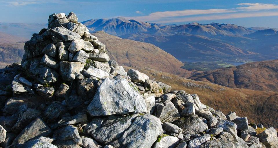 Summit of Garbh Bheinn in Ardgour