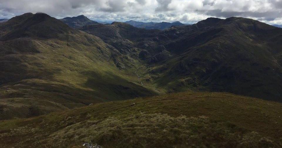 Rugged slopes of Luinne Bheinn