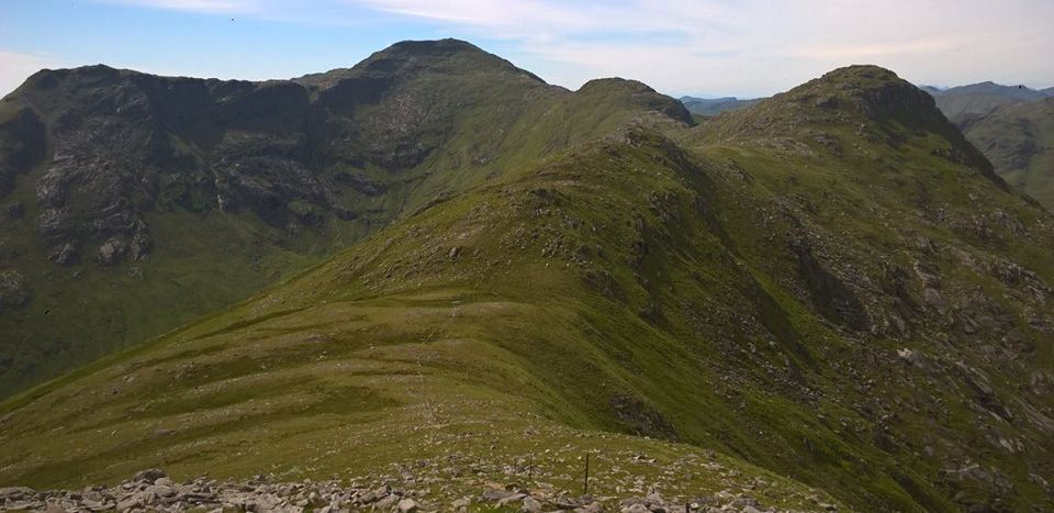 Traverse of Sgurr Thuilm and Sgurr nan Coireachan