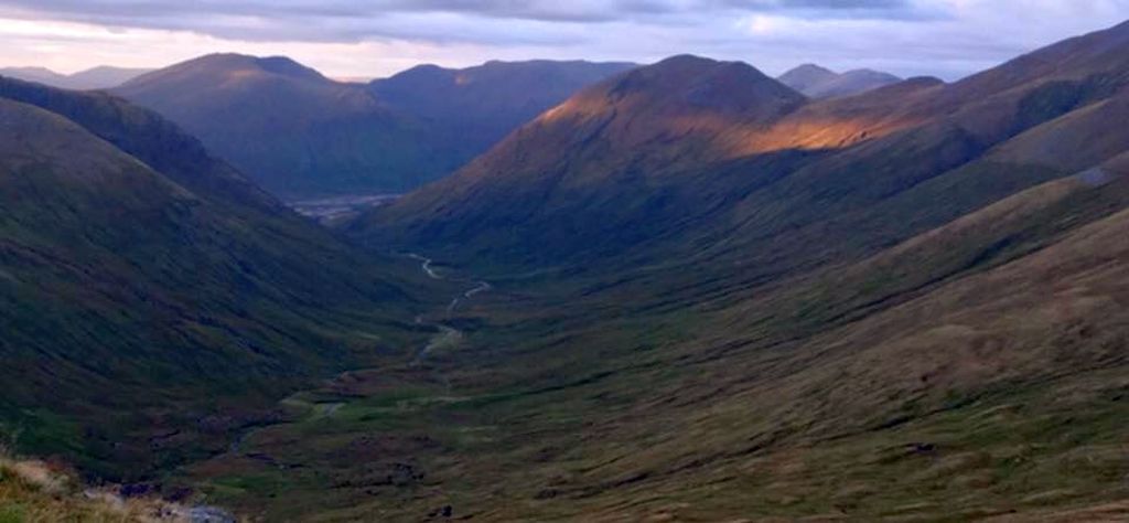 Sgurr na Lapaich above Loch Mullardoch