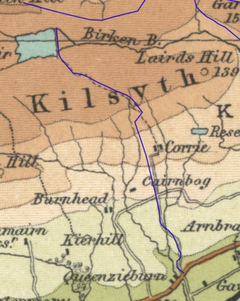 Map of Johnnie's Dam Path