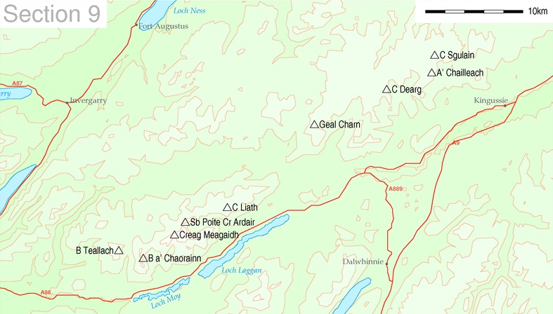 Munros of the Central Highlands