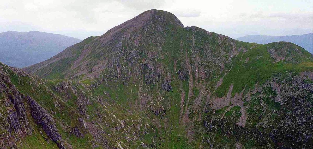 Loch Cluanie from Sgurr an Fhuaraiin the Five Sisters of Kintail