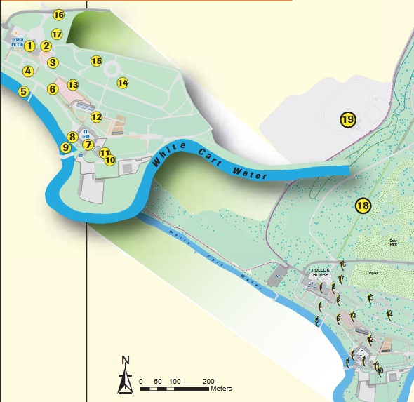 Map of Pollock Country Park