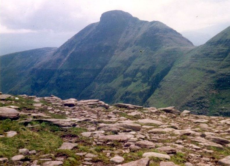 Spidean Coinich from Sail Gharbh on Quinaig in Sutherland