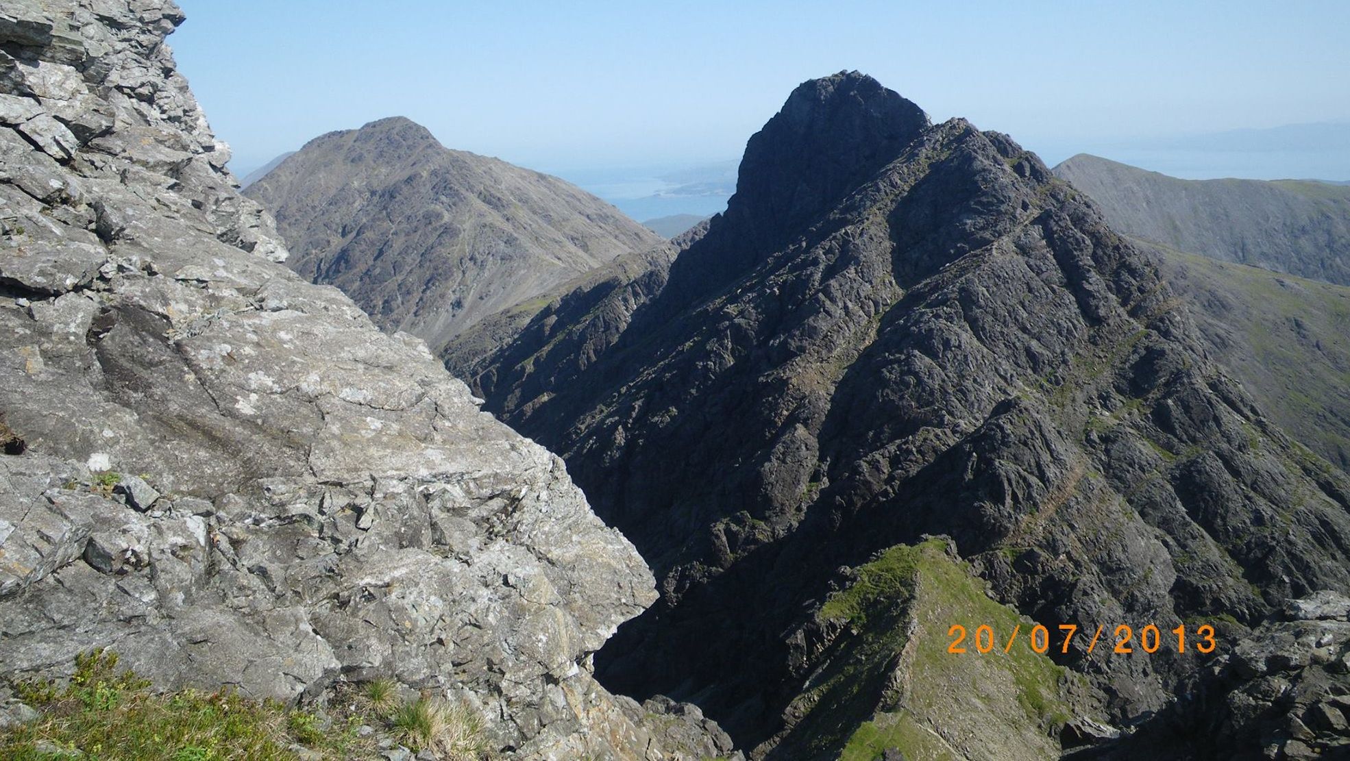 Clach Glas on Blaven ( Bla Bheinn )