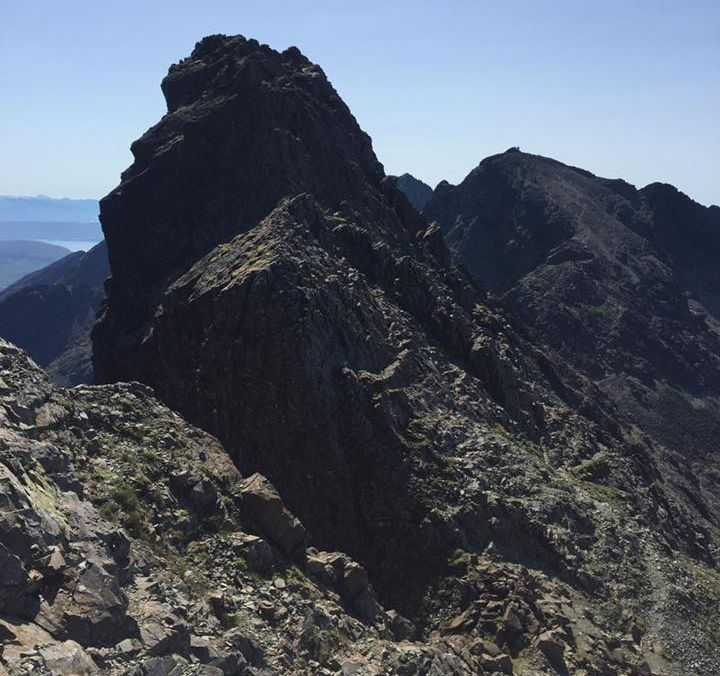 Skye Ridge in the Western Isles of Scotland