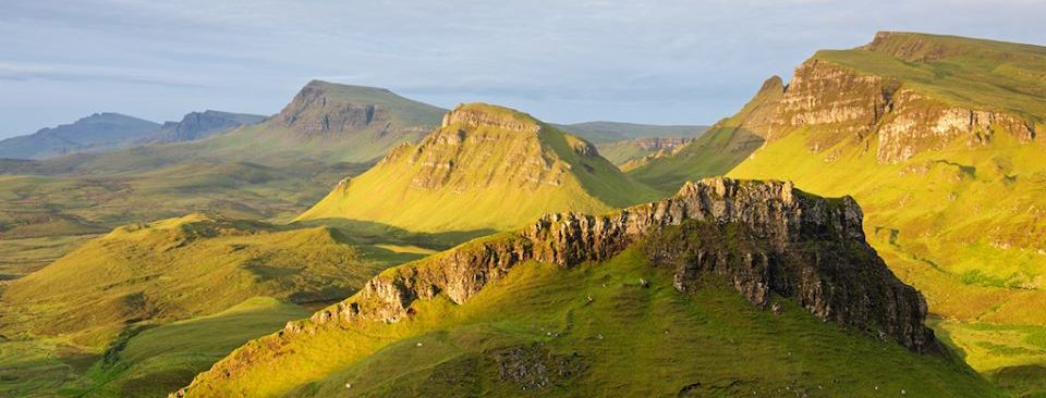 Trotternish Ridge on Island of Skye