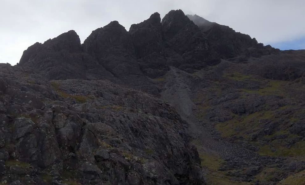 Pinnacle Ridge of Sgur nan Gillean on the Isle of Skye