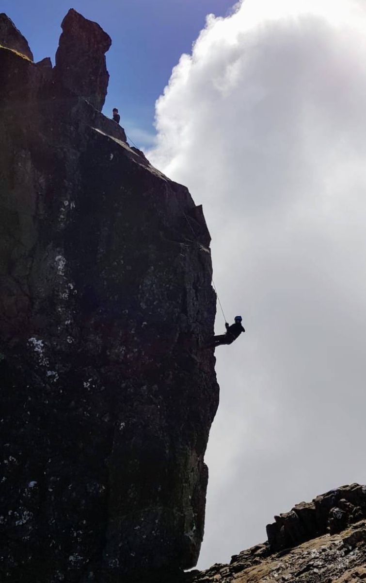 Inaccessible Pinnacle on Sgurr Dearg on the Skye Ridge