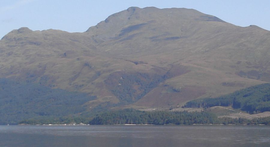 Ben Lomond above Loch Lomond