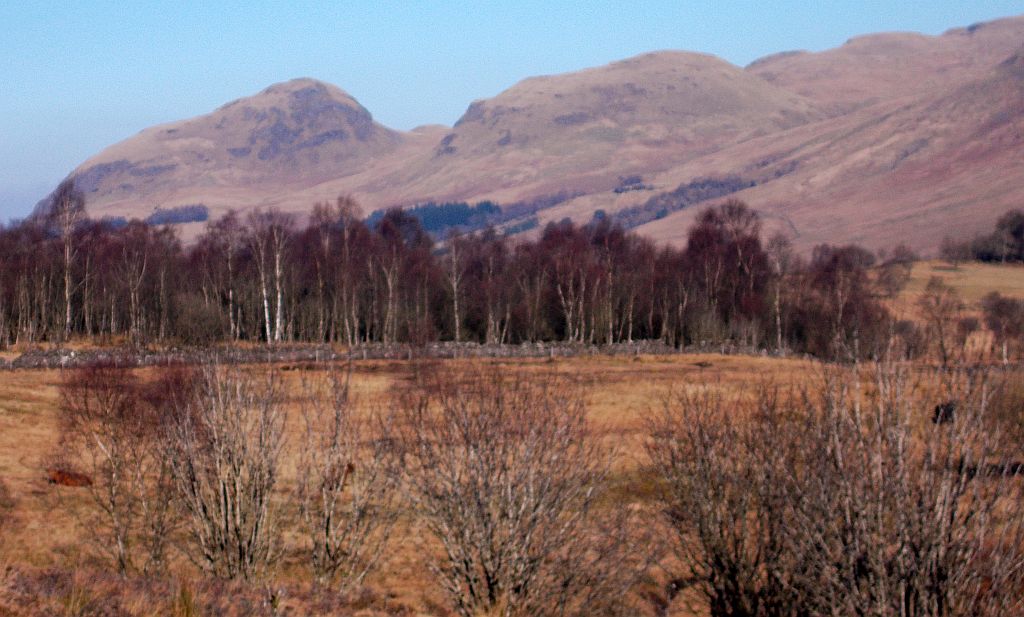 Dumgoyne in the Campsie Fells from Deil's Craig Dam