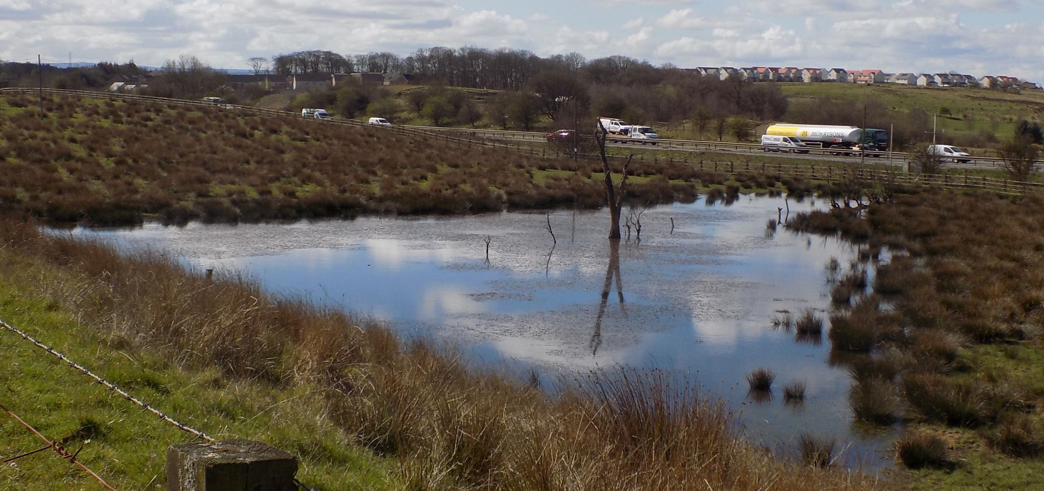 Quarry Loch on route to Gartcosh