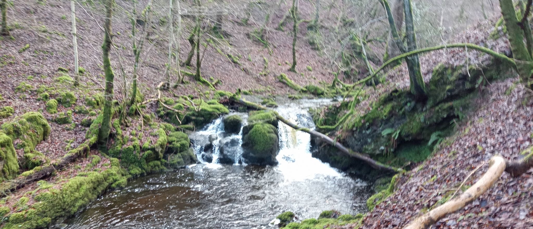 Waterfalls on Touch Burn