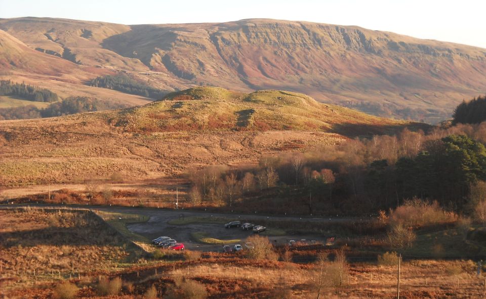 Campsie Fells above Queen's View car park