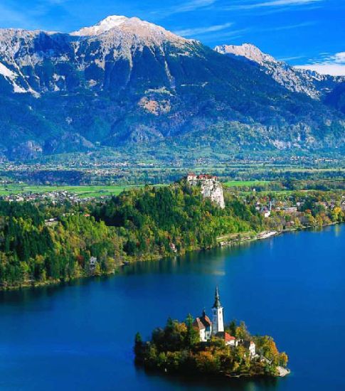 Lake Bled in Slovenia