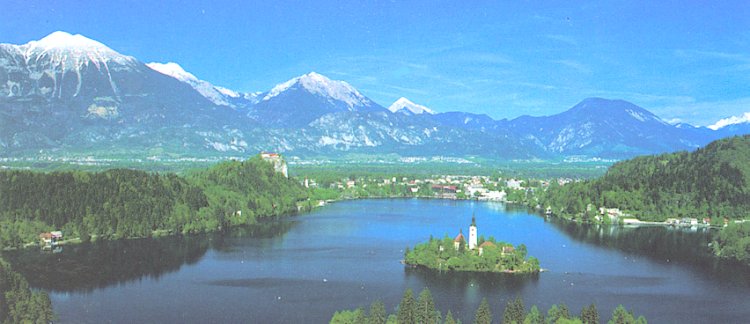 Lake Bled in Slovenia