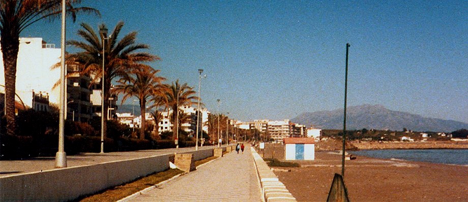 Estopona on the Costa del Sol in Southern Spain