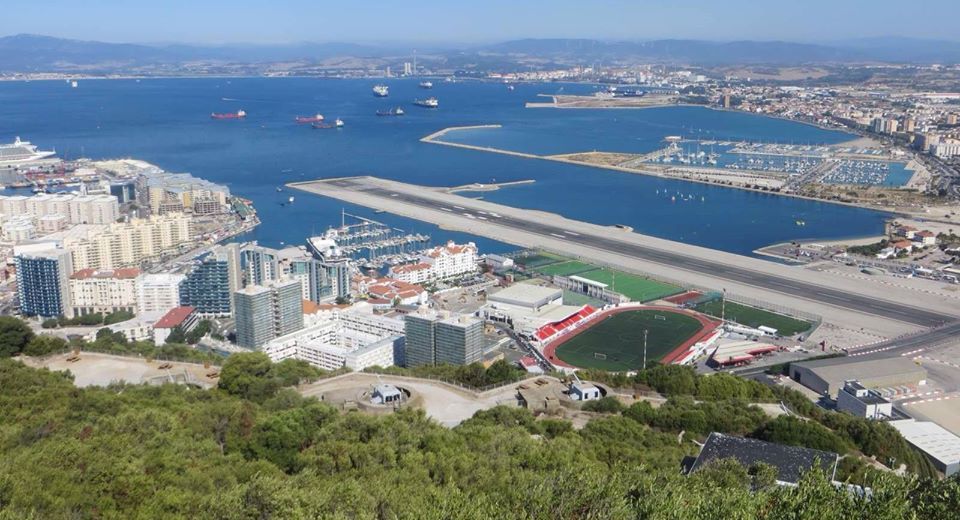 Airstrip on The Rock of Gibraltar