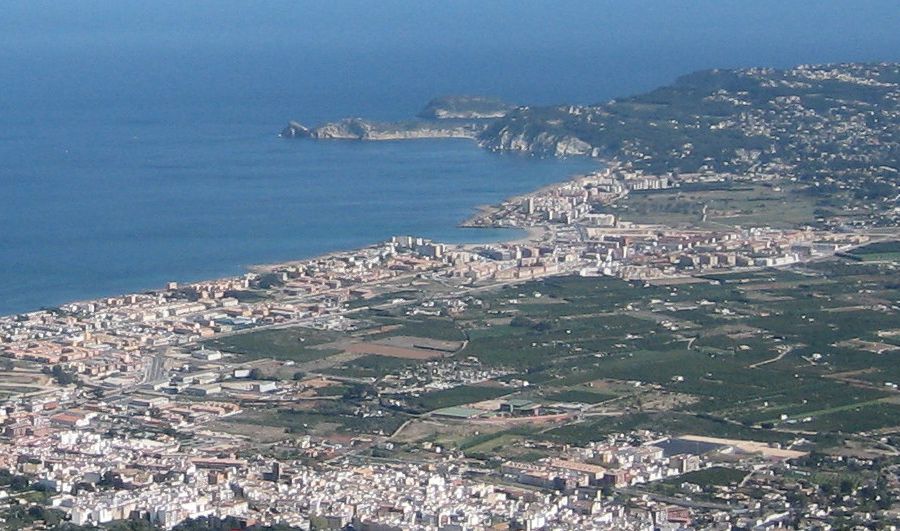 Javea on the Costa Blanca in Spain