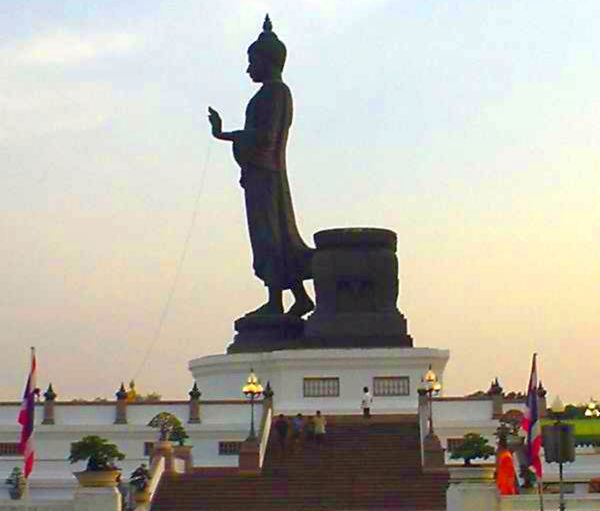 Buddha Statue at Phutthamonthon in Nakhon Pathom