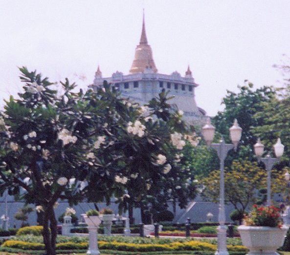 Golden Mount at Wat Saket in Bangkok