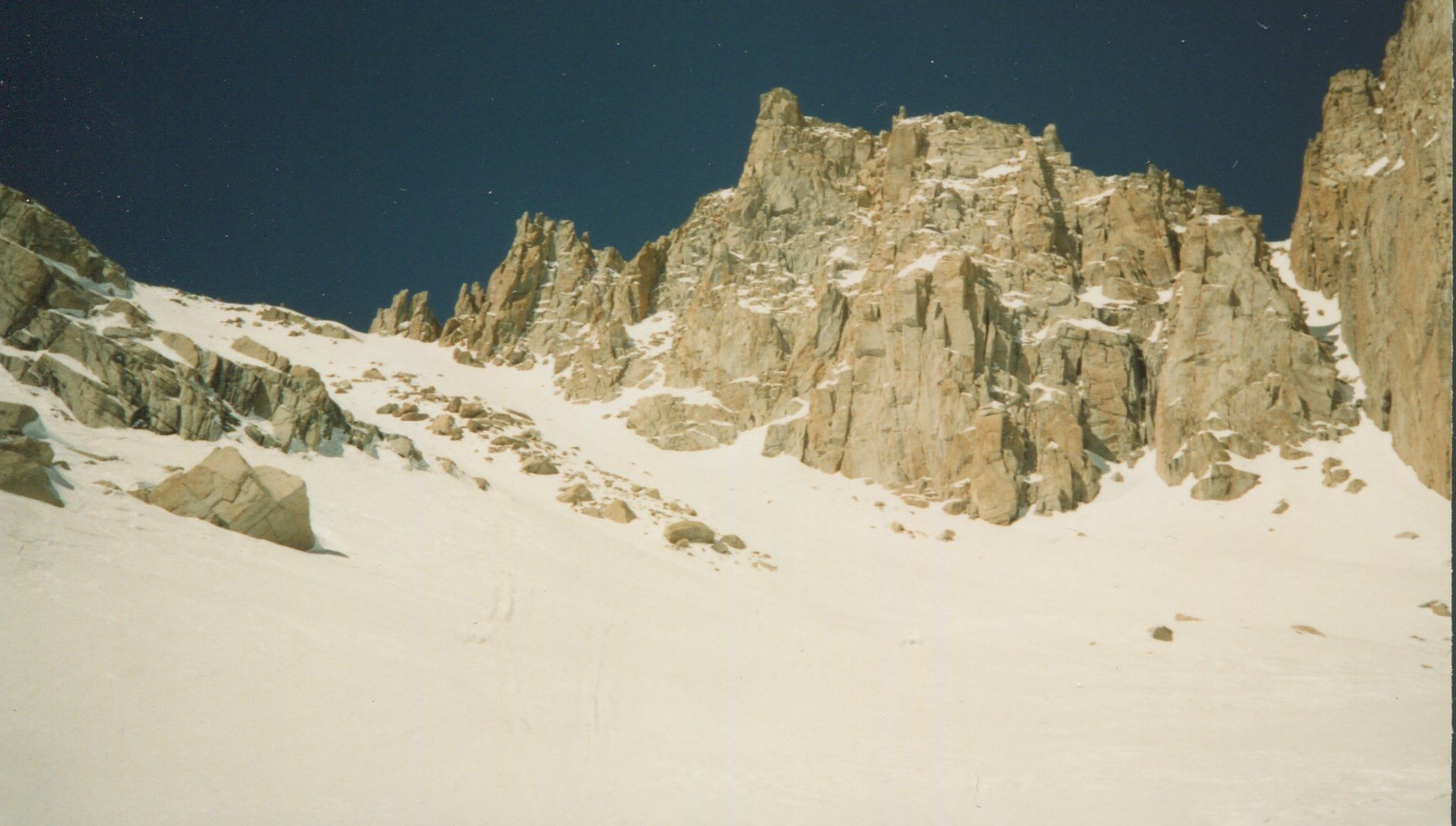 On springtime ascent of Mount Whitney