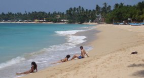 Unawatuna Beach, Sri Lanka