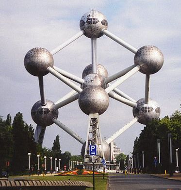 The Atomium in Brussels