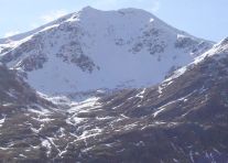 Ben Lui in the Southern Highlands of Scotland