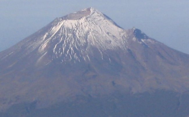 Popocatapetl - 5452 metres - second highest mountain in Mexico